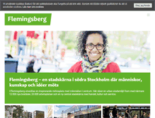 Tablet Screenshot of flemingsberg.se